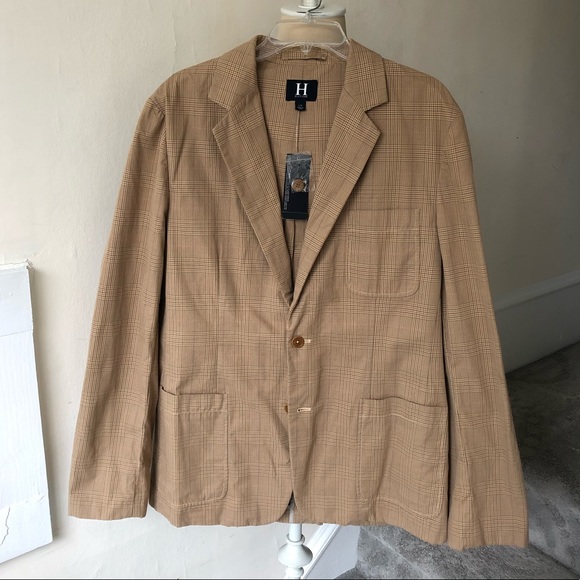 Tommy Hilfiger Other - H Hilfiger Glen Plaid Checker 2 Button Blazer NWT